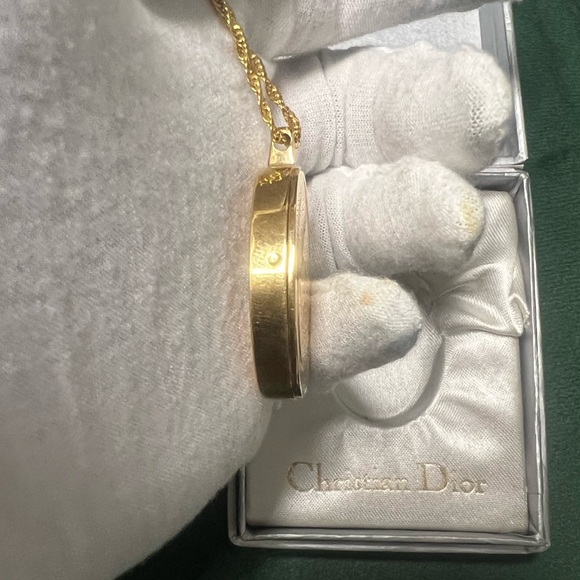 Auth Dior CD Time Necklace With Box - Picture 6 of 8